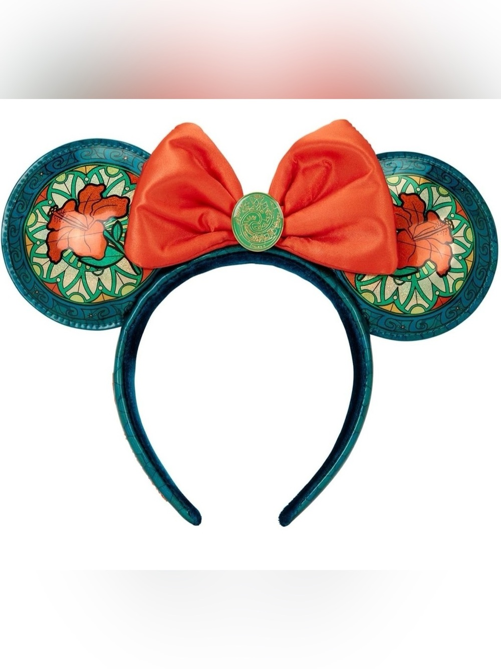 NWT Disney x Loungefly Moana Stained Glass Ears